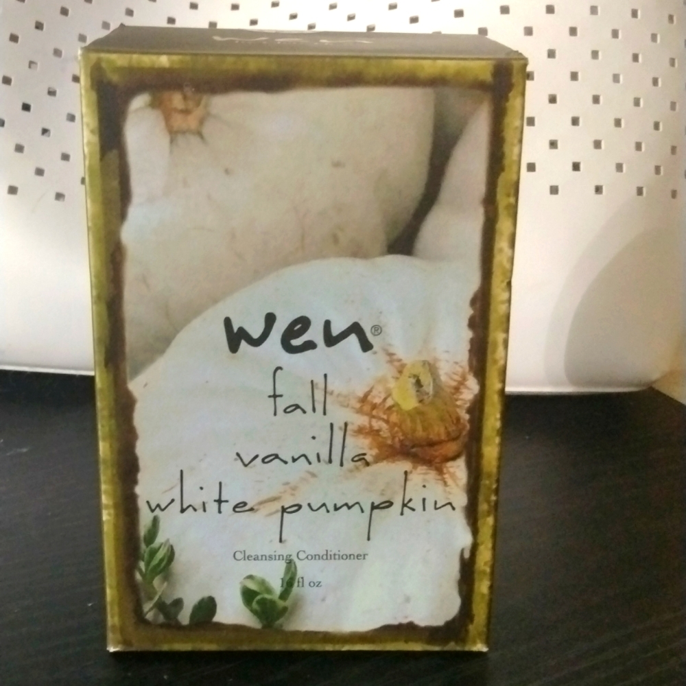 WEN Cleansing Conditioner vanilla white pumpkinr 16 fl oz New In Box Sealed